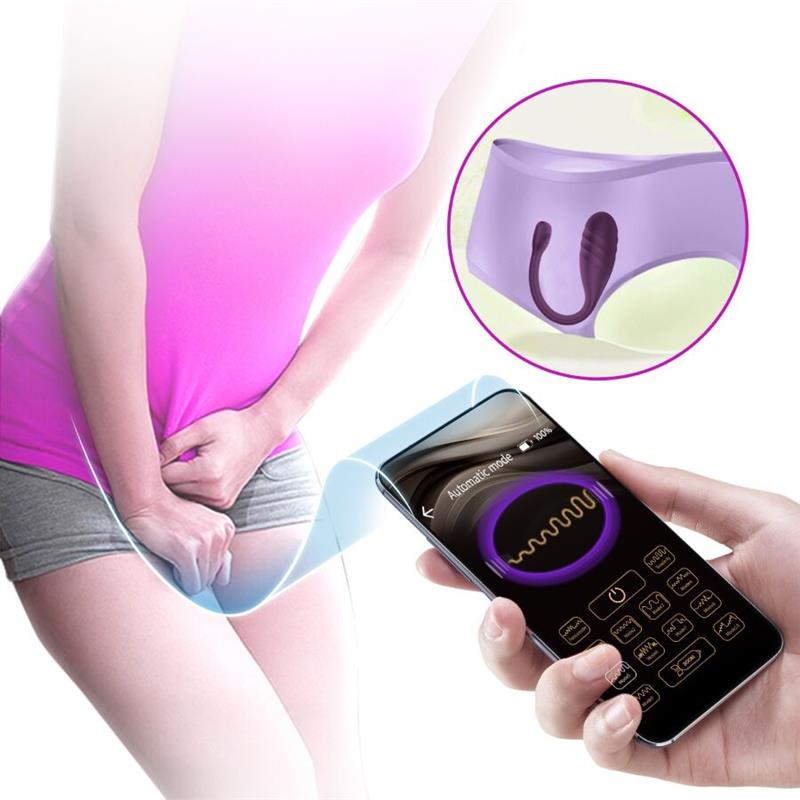 LEVIATHAN APLIKACIJSKO KONTROLIRAN VIBRATOR PURPLE