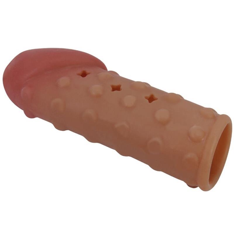 TIGHT AND VOLUMIZING PENIS SLEEVE NATURAL