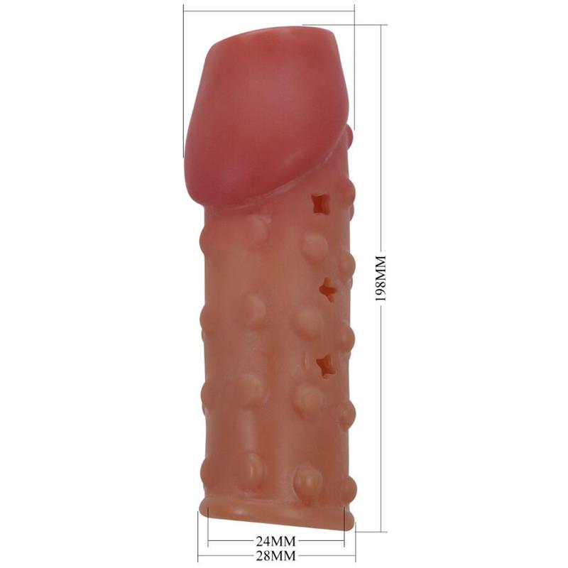 TIGHT AND VOLUMIZING PENIS SLEEVE NATURAL