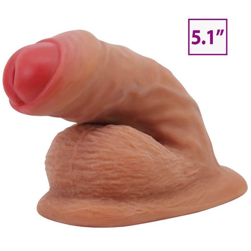 WARNELL ULTRA REALISTIC AND ELASTIC DILDO 9.5 CM MULATO