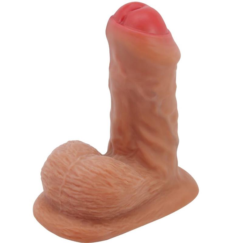 WARNELL ULTRA REALISTIC AND ELASTIC DILDO 9.5 CM MULATO