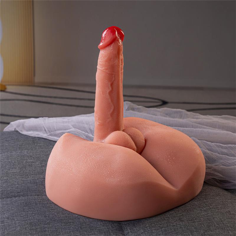 HONEY REALISTIC DILDO MASTURBATOR WITH VIBRATION 25 CM