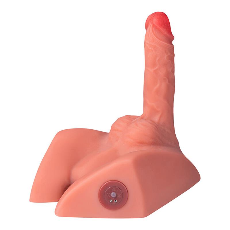 MICHAEL REALISTIC DILDO AND ANUS MASTURBATOR WITH THRUSTING 15 CM