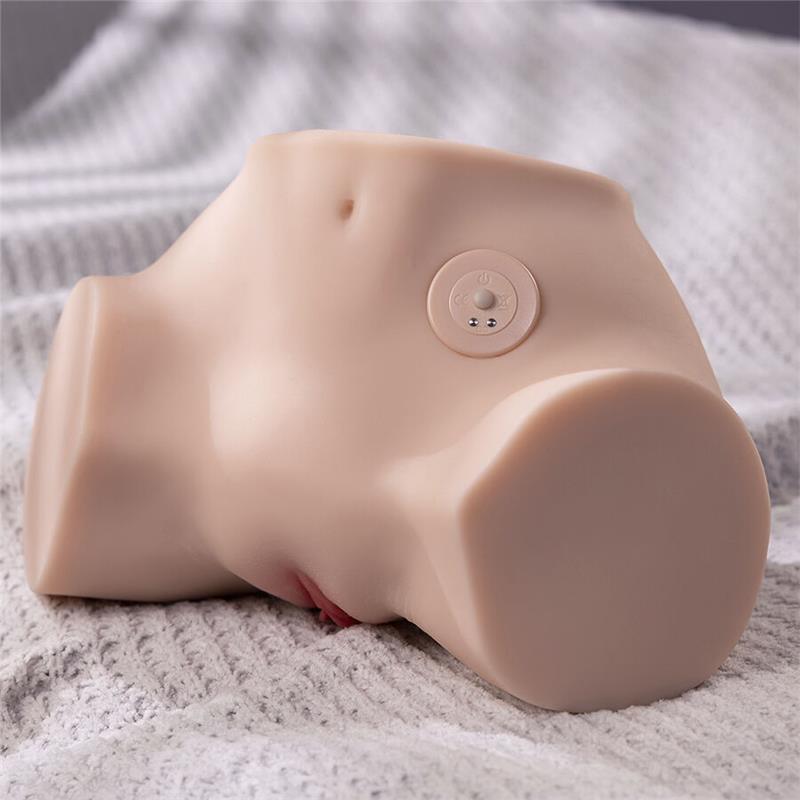 FENNIE SHAKING REALISTIC MULTIPOSITION VAGINA AND ANUS MASTURBATOR WITH VIBRATION