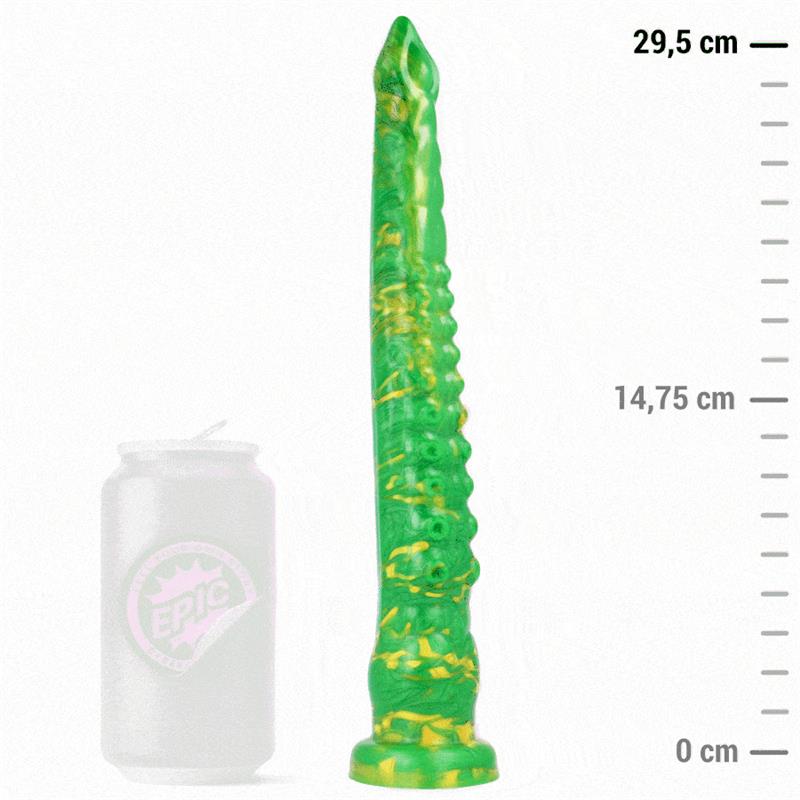 DILDO HYLOS GREEN FLASH