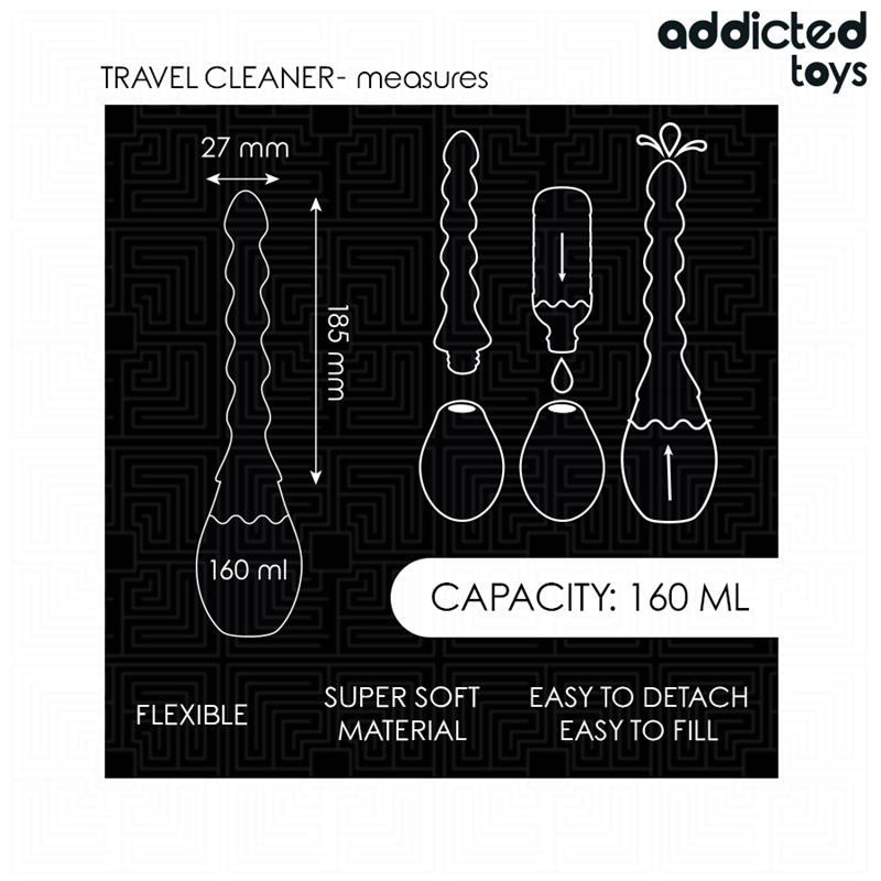 TRAVEL CLEANER SILICONE MODEL 2