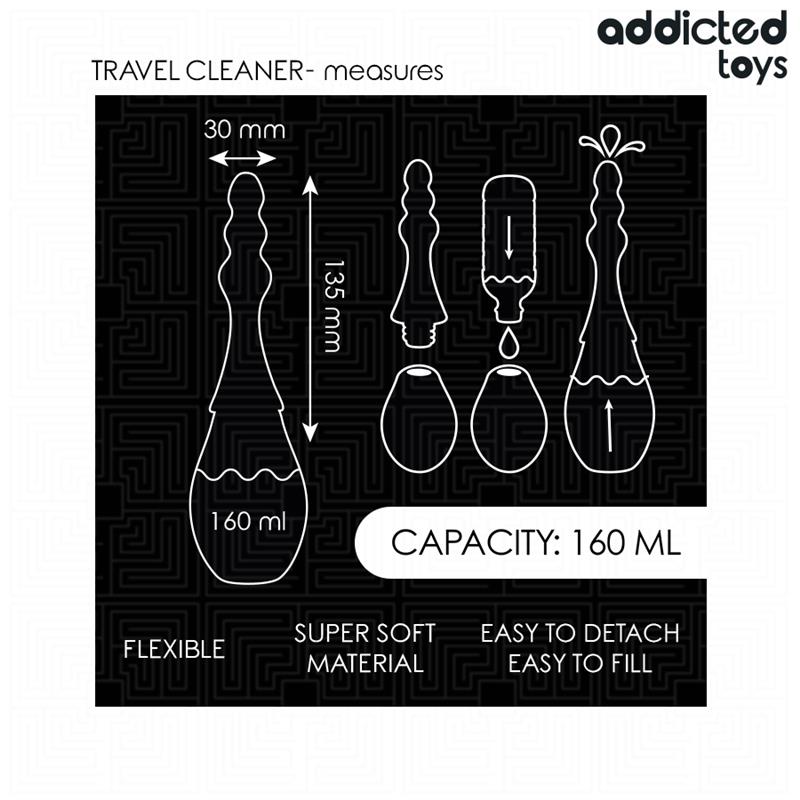 TRAVEL CLEANER SILICONE MODEL 4