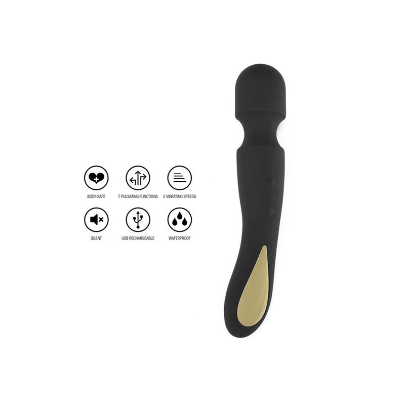 LIGHT ZENITH WAND MASSAGER BLACK
