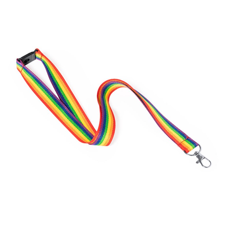 RAINBOW FLAG RIBBON 90 X 5 CM