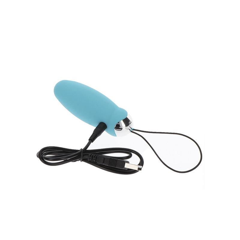 HAPPINESS I'M SO EGGCITED REMOTE CONTROL VIBRATOR BLUE