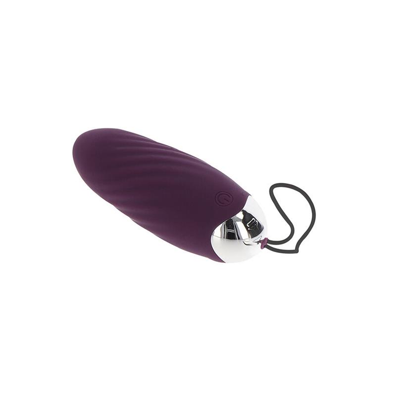 HAPPINESS KNOCK KNOCK EGGSTAVAGANT VIBRATOR WITH REMOTE CONTROL PURPLE