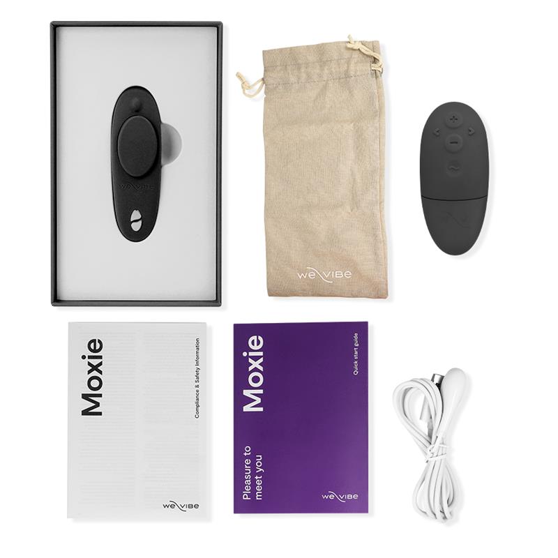 MOXIE + ČRN KLITORALNI VIBRATOR
