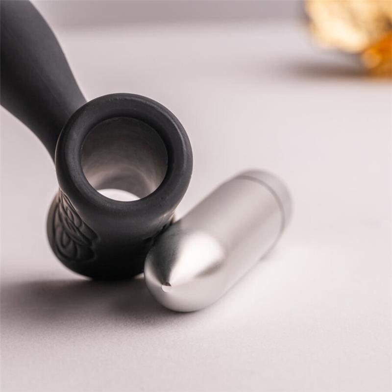 PETITE SENSATIONS TEAZER ANAL PLUG VIBRATOR BLACK