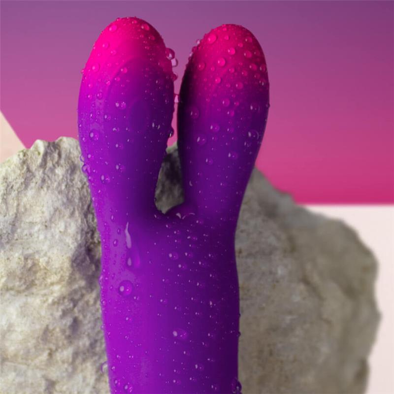 GLO-GIRL ZEC PURPURNI FLEKSIBILNI VIBRATOR