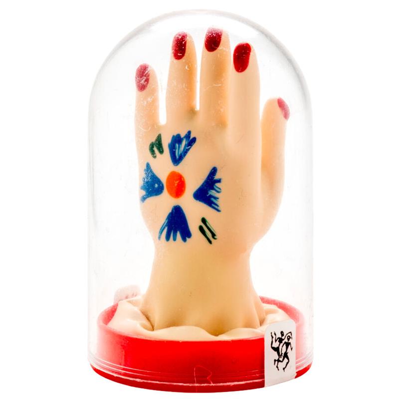 HANDPAINTED NOVELTY CONDOMS HAND MODEL 1