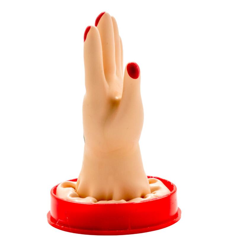 HANDPAINTED NOVELTY CONDOMS HAND MODEL 1