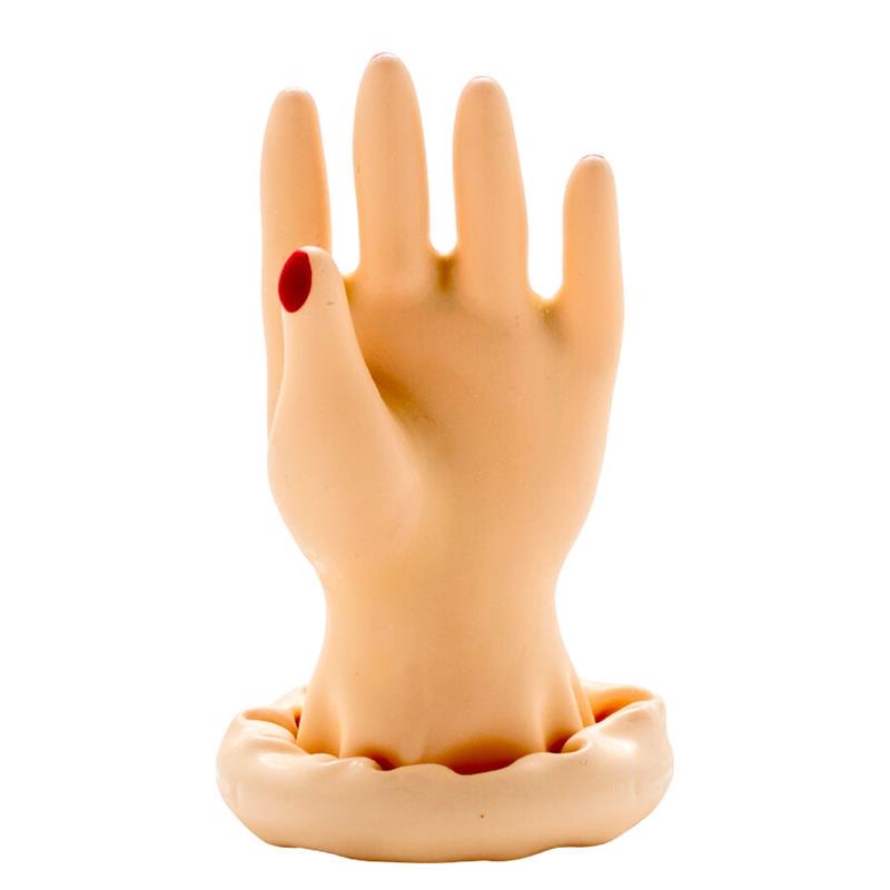 HANDPAINTED NOVELTY CONDOMS HAND MODEL 1