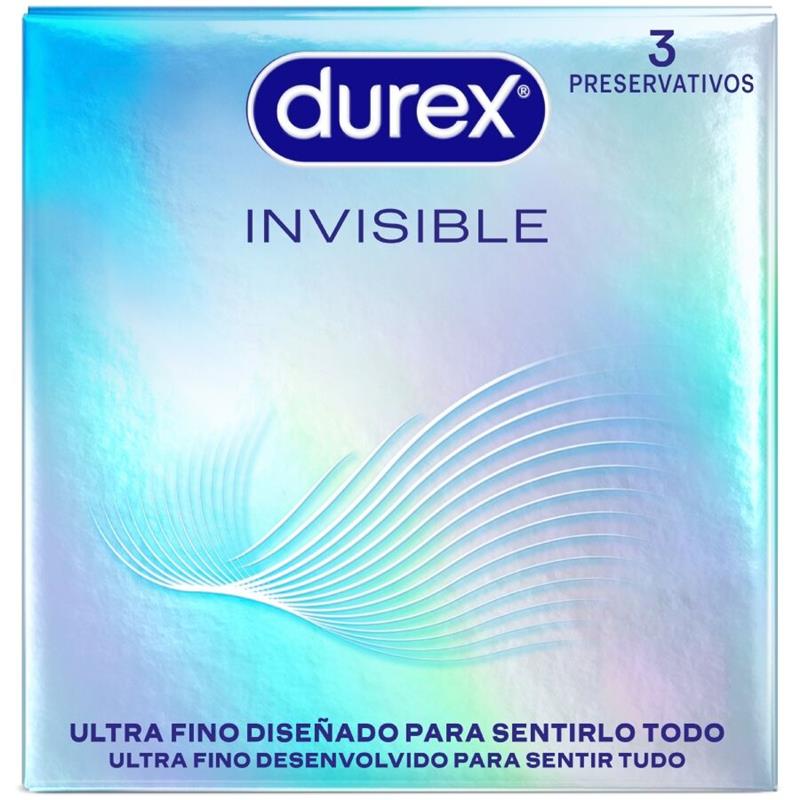 ULTRA THIN INVISIBLE CONDOMS 3 UNITS