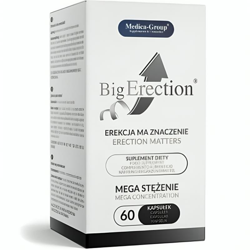 BIG ERECTION ENHANCER FOR MEN 60 CAPSULES