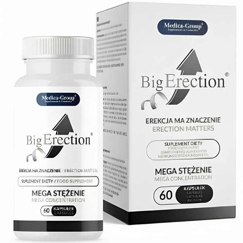 BIG ERECTION ENHANCER FOR MEN 60 CAPSULES