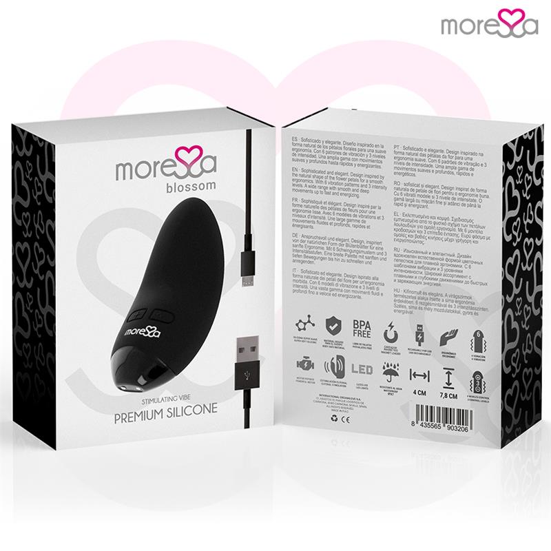 BLOSSOM BLACK VIBRATOR