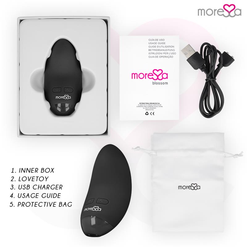 BLOSSOM BLACK VIBRATOR