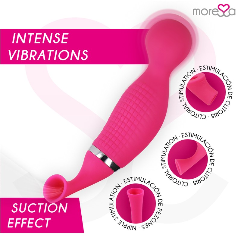 KIRK DUO STIMULATING WAVES + RECHARGEABLE PREMIUM SILICONE MULTI-FUNCTION MASSAGER