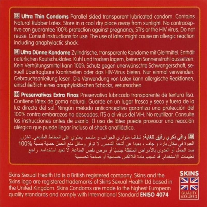 ULTRA THIN PREMIUM CONDOMS PACK 4