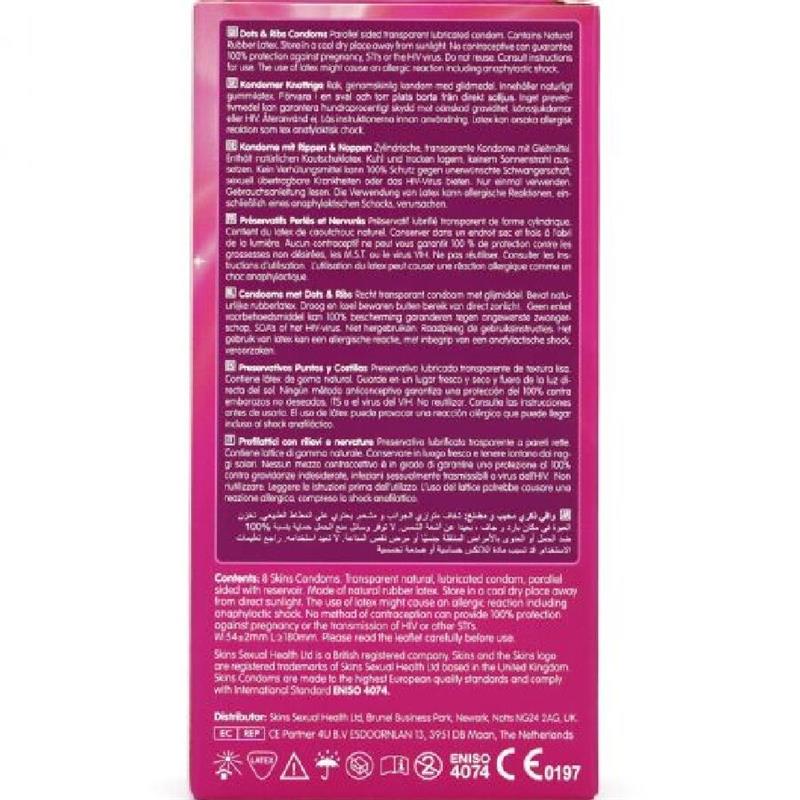 DOTS & RIBS PREMIUM KONDOMI PAKET 8
