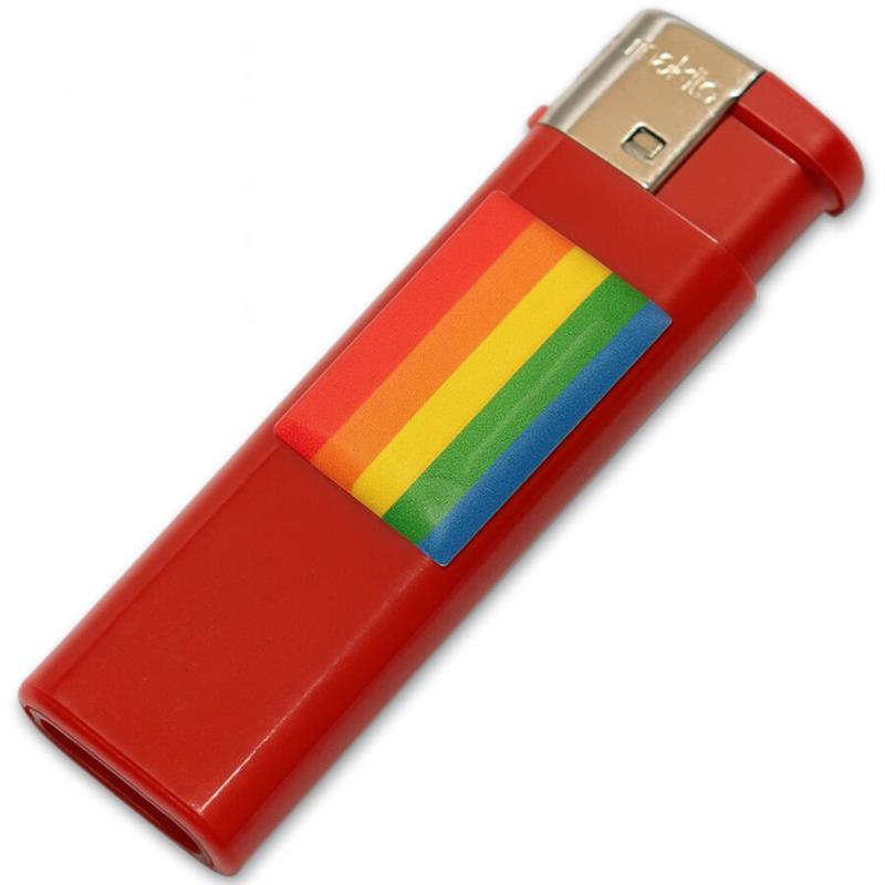 LIGHTER RED WITH LGBT FLAG