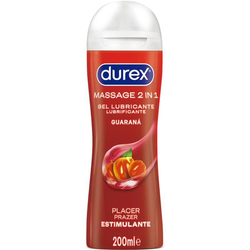 GUARANA STIMULATING MASSAGE LUBRICANT GEL 200 ML