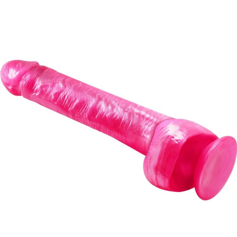 REALISTIC PINK DILDO DONG WITH SUCTION CUP