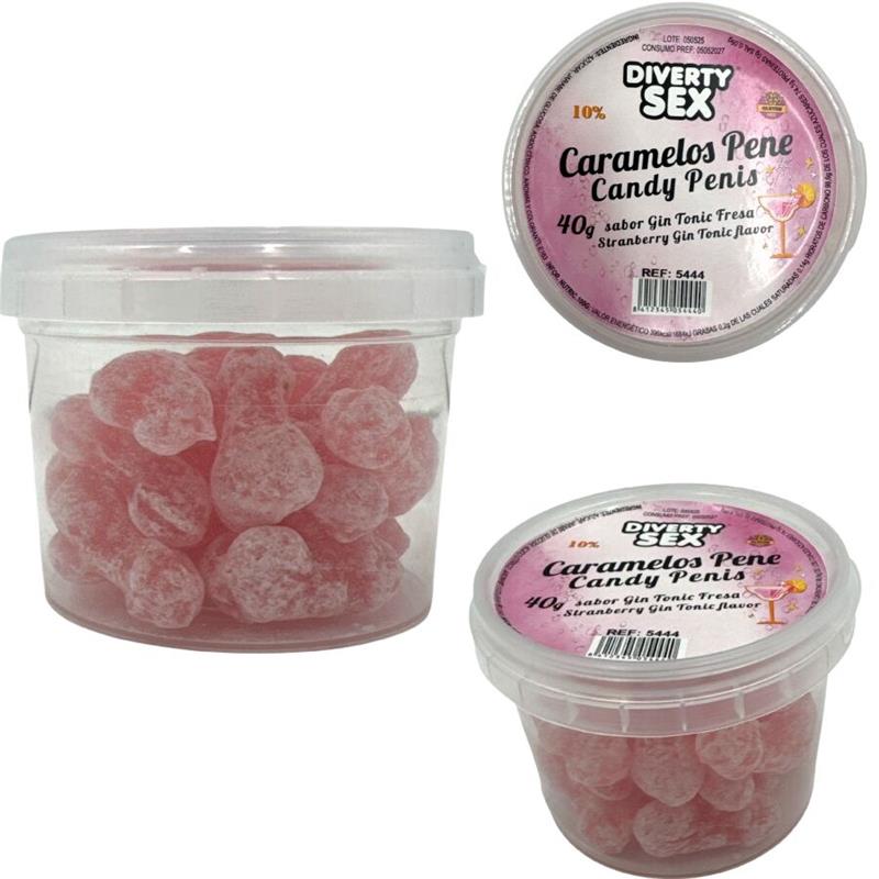 20 GIN & TONIC FLAVORED PENIS CANDIES