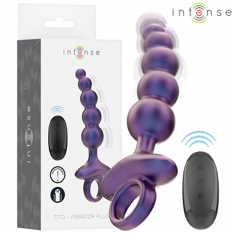TITO VIBRATING ANAL PLUG MODEL 3 REMOTE CONTROL