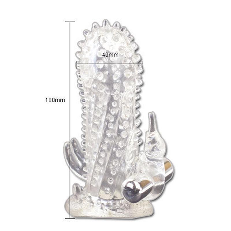 BRAVE MAN RABBIT VIBRATOR PENIS EXTENSION