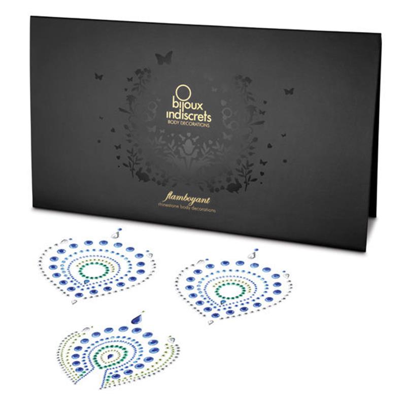 INDISCRETS FLAMBOYANT BLUE&GREEN