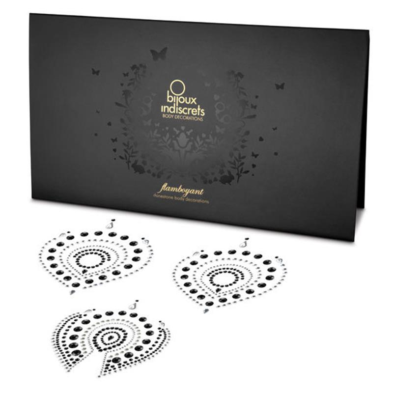 INDISCRETS FLAMBOYANT BLACK&SILVER