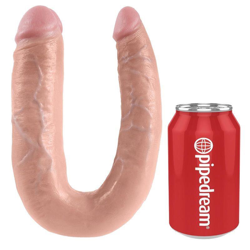 U-SHAPED LARGE DOUBLE TROUBLE FLESH 17.8 CM