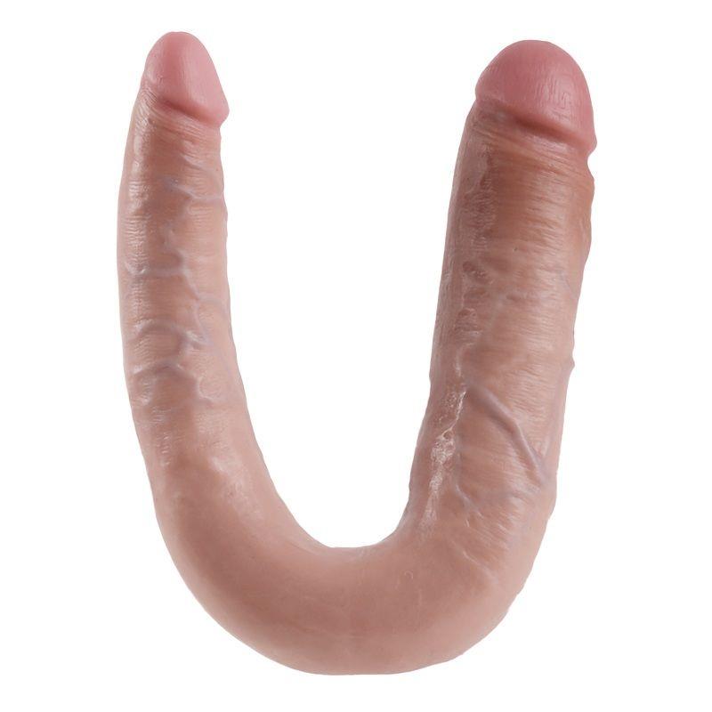 U-SHAPED LARGE DOUBLE TROUBLE FLESH 17.8 CM