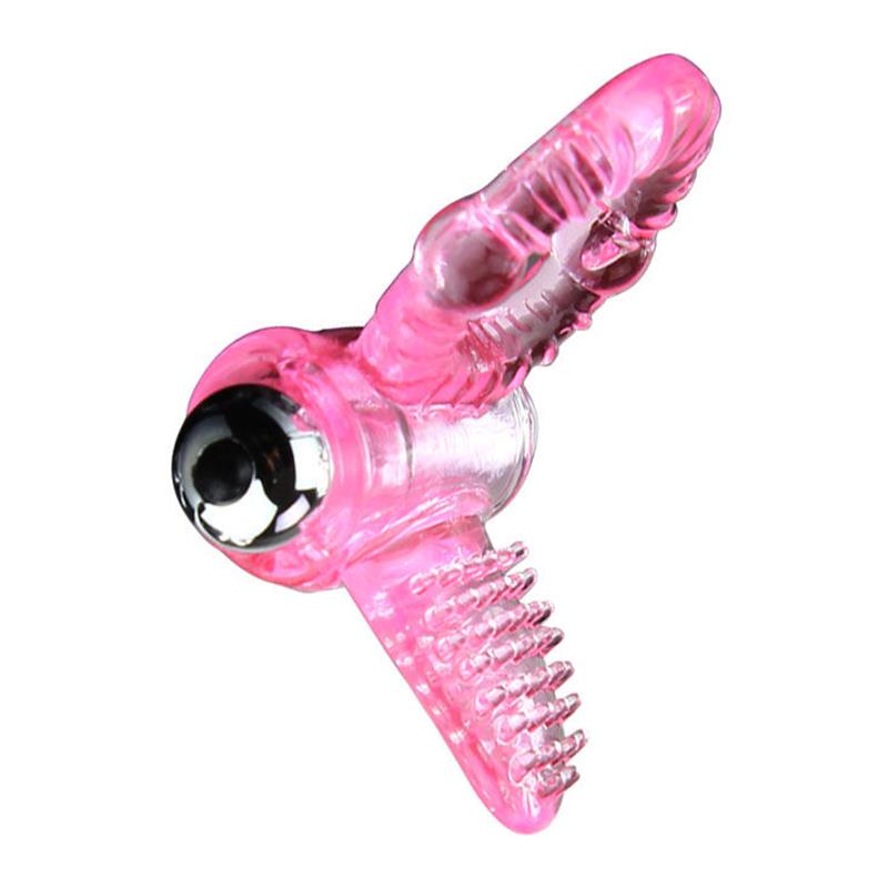 SWEET ABS 10 RHYTHMS RING PINK VIBRATOR PENIS RING