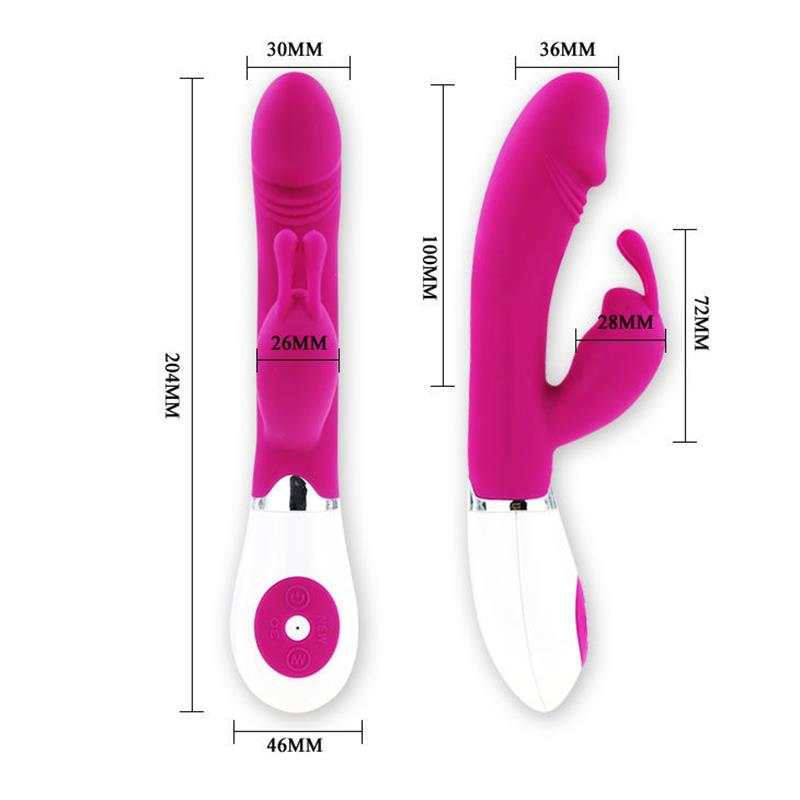 FLIRTATION VIBRATOR WITH RABBIT GENE