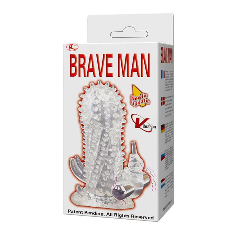 BRAVE MAN RABBIT VIBRATOR PENIS EXTENSION