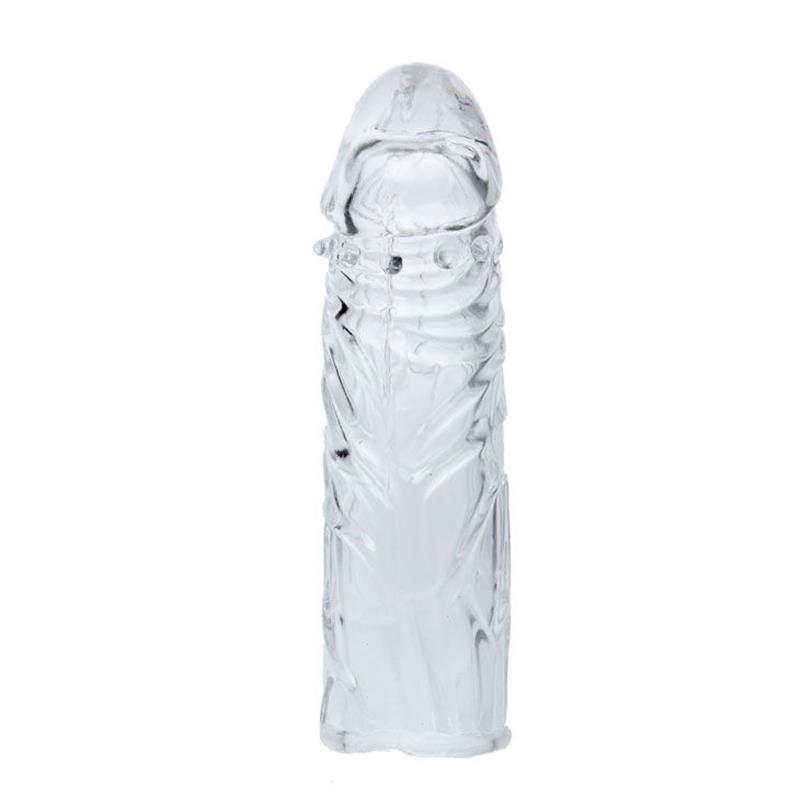 TRANSPARENT SILICONE PENIS COVER 13 CM