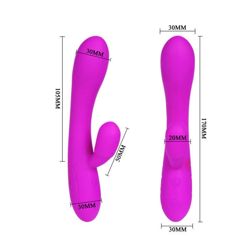 SMART VICTOR VIBRATOR WITH CLITORIS STIMULATOR