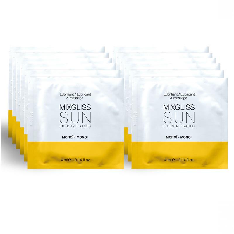 SILICONE BASED LUBRICANT AROMA MONOI 12 SINGLE DOSE 4ML