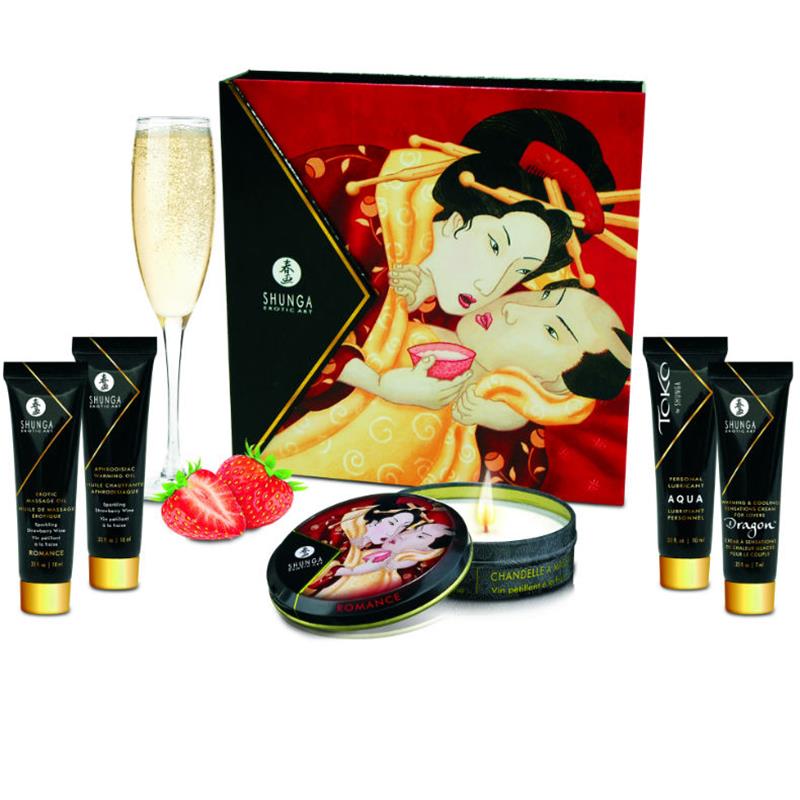 SECRET GEISHA STRAWBERRIES AND CAVA KIT