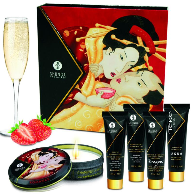 SECRET GEISHA STRAWBERRIES AND CAVA KIT