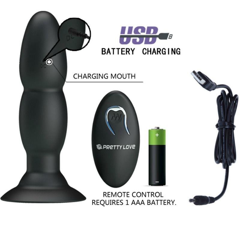 PLUG VIBRATOR AND ROTATION BY REMOTE CONTROL