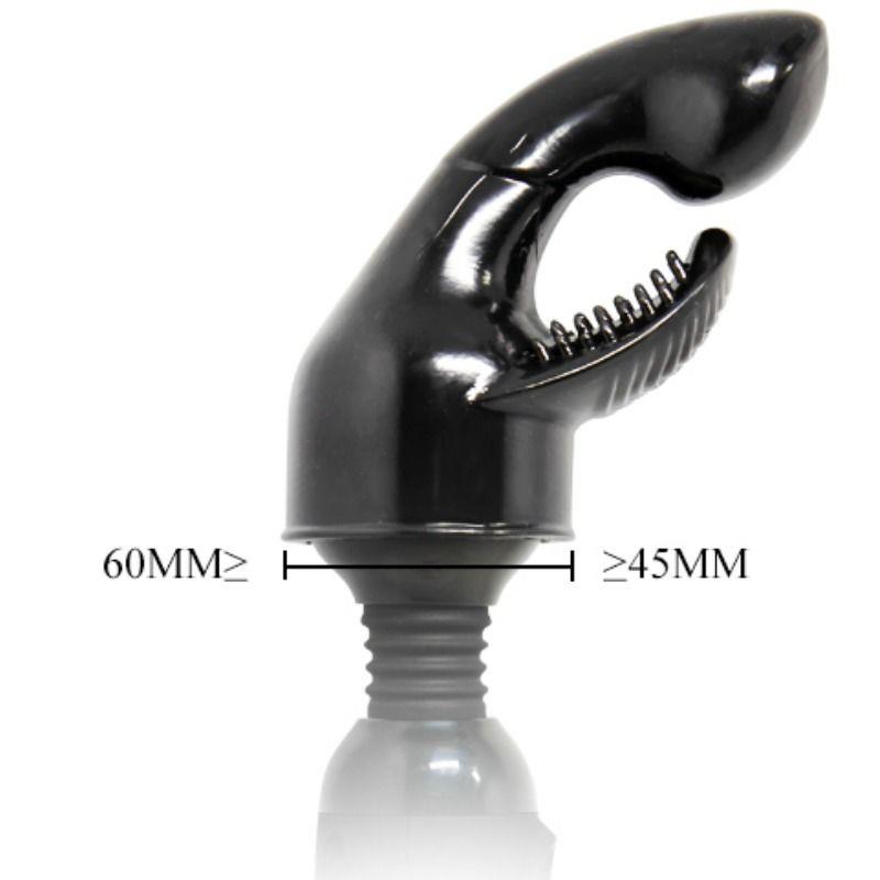 POWER HEAD INTERCAMBIABLE HEAD FOR MASSAGERGY POINT STIMULATION AND CLITORIS