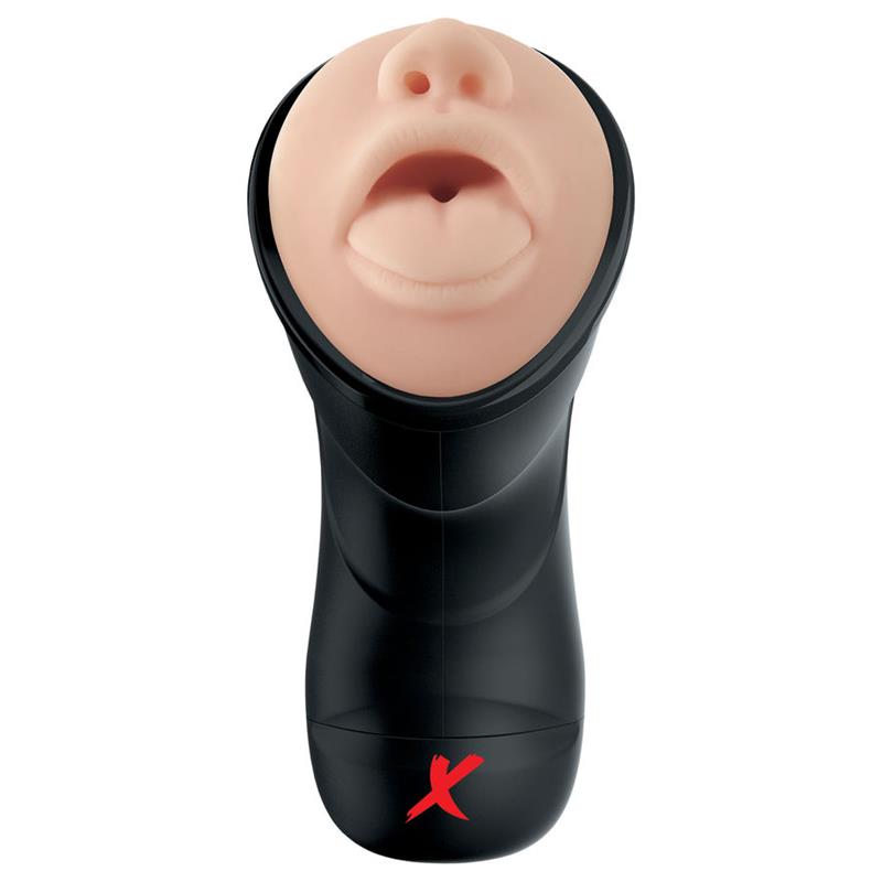 DEEP THROAT VIBRATING STROKER